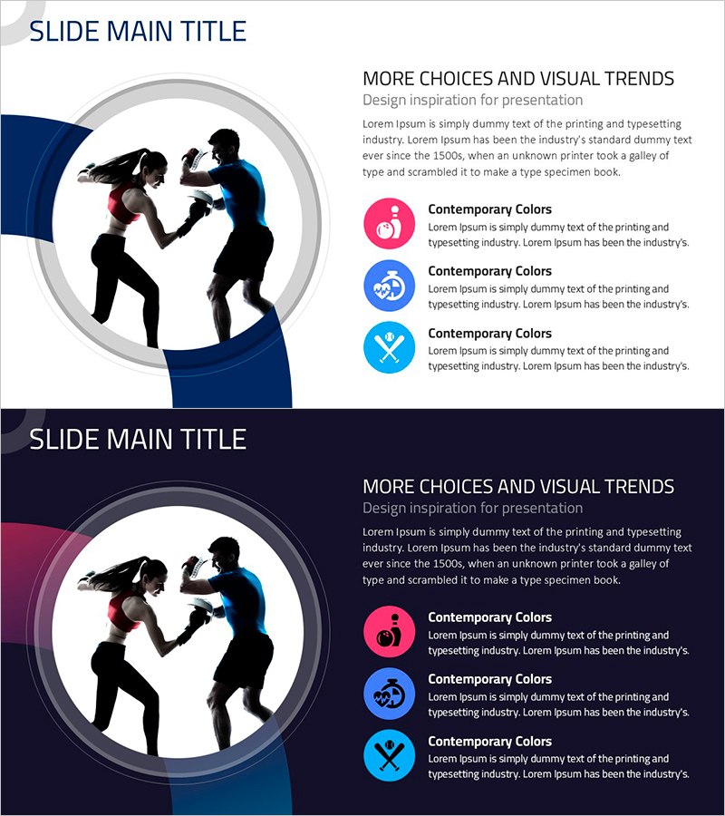 격투기 운동의 이점과 클러스터 시각화