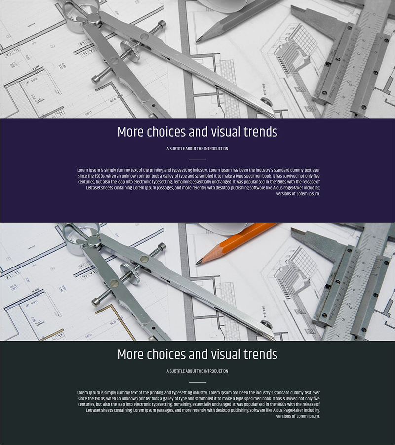 건축 설계 이미지와 메시지 - 혁신 기술과 미래 계획