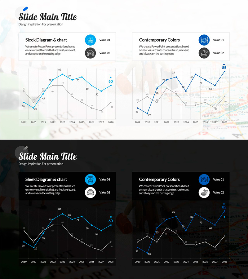 여행 선호도 조사를 위한 슬라이드 – 시장 현황과 경쟁 우위