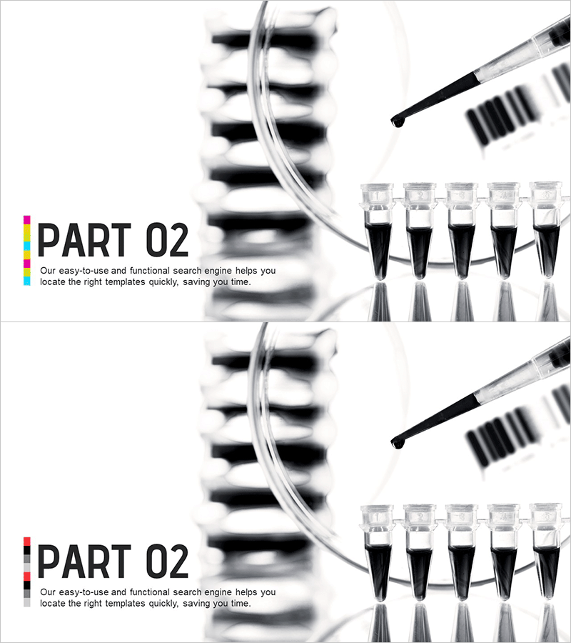 화학 실험 연구 간지 템플릿 – 실험과 혁신