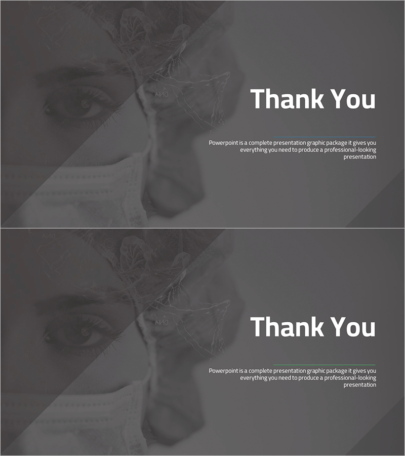 바이러스 예방 템플릿 엔딩표지