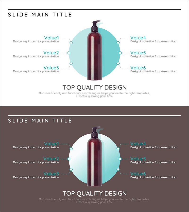 브랜딩 상품 핵심 역량 슬라이드 – 차별화된 가치 제안