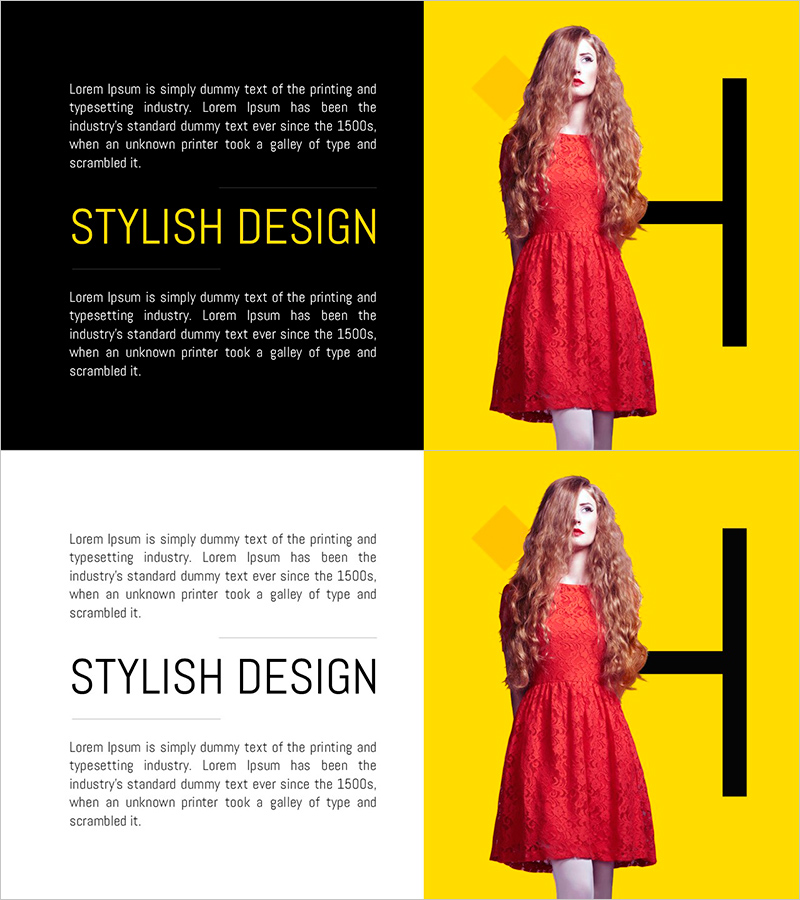 스타일리시한 빨간 원피스 제품소개