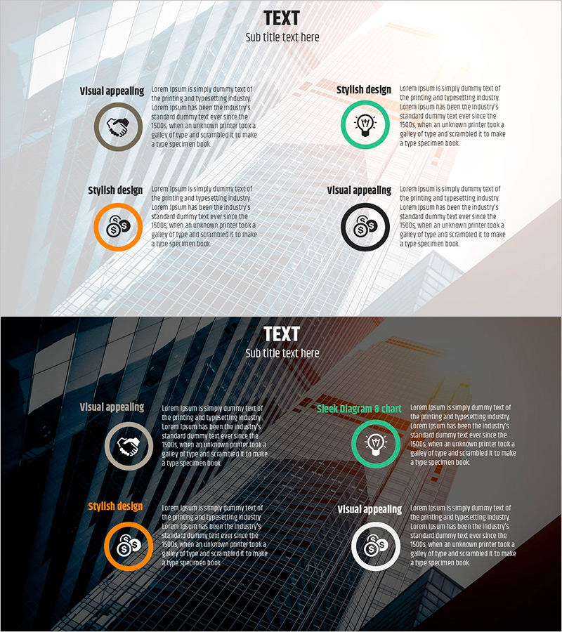 비즈니스 전략 아이콘 – 사업 비전과 방향 설정