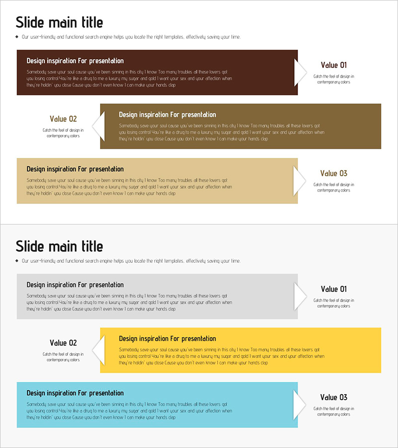 Design Presentation Slide Using Text Boxes