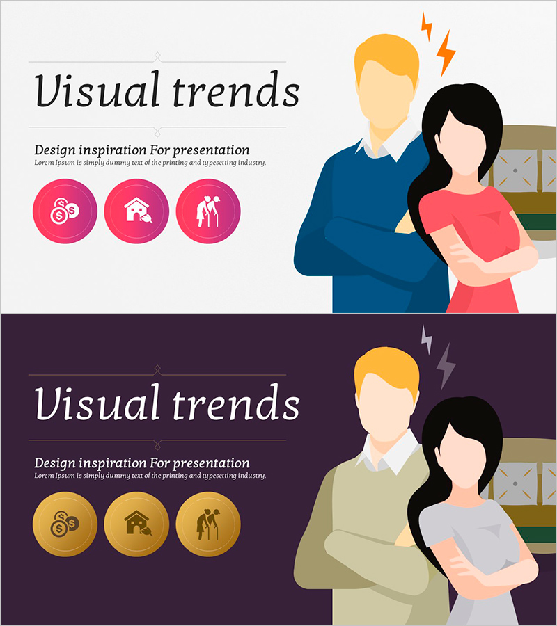 부부싸움의 주요 원인 – 갈등 관리 다이어그램