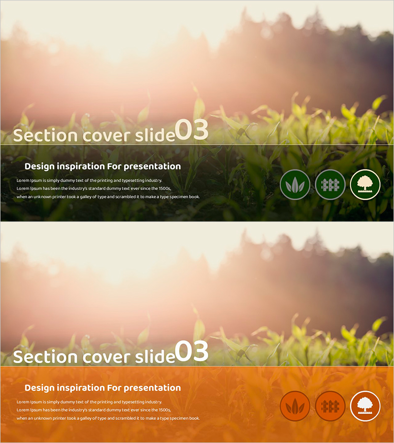 가드닝 와이드 템플릿 간지03 – 자연을 담은 섹션 커버