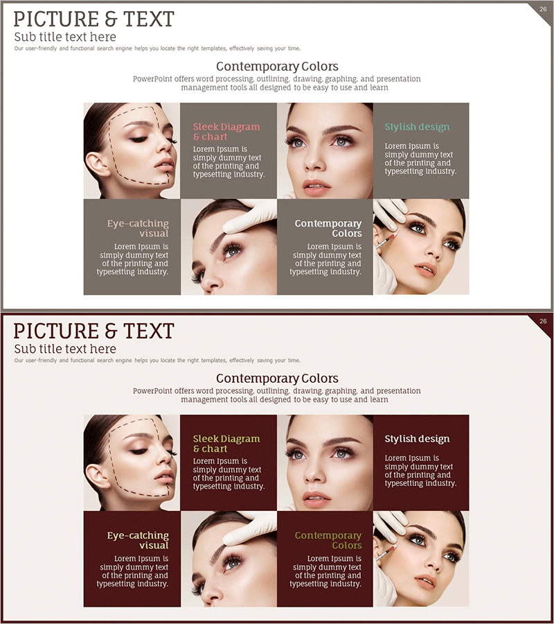 성형수술 프로그램 소개 – 클러스터 및 폐쇄형 디자인