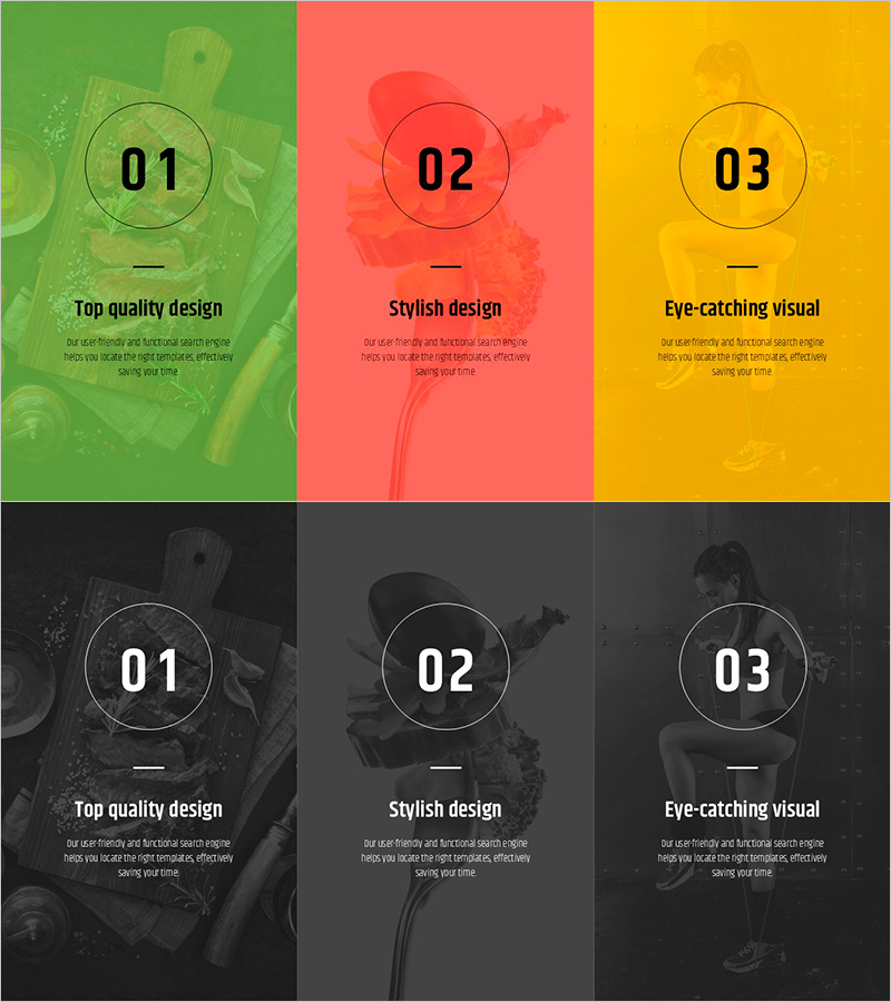 다이어트 3가지 목표를 명확하게 전달하는 슬라이드