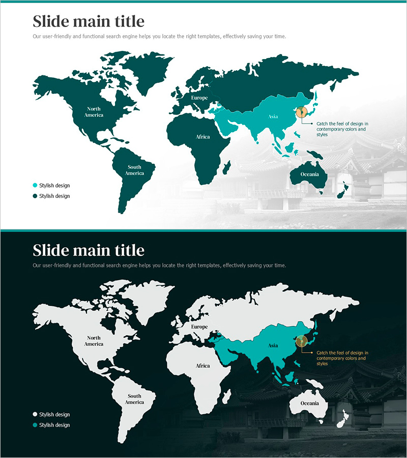 아시아 타겟 시장 분석을 위한 관광 방문자 상태 테이블
