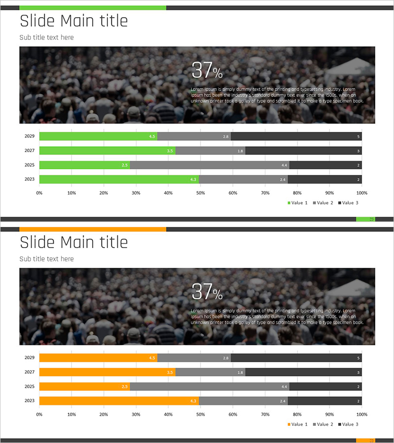 시장 조사 및 동향 세분화 차트 – 효과적인 시장 분석