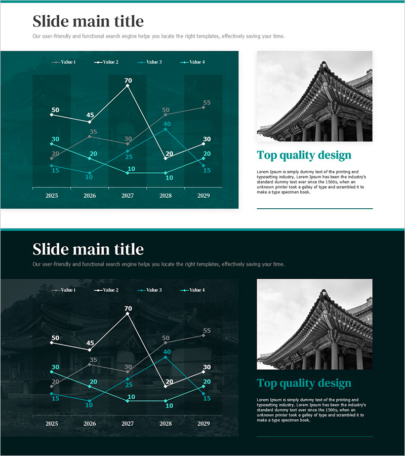 전통 마을 방문 추이 – 시장현황을 활용한 데이터 시각화