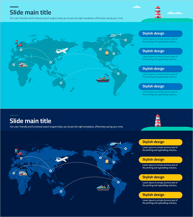 수송 운송 글로벌 맵 – 사업 소개 및 마케팅 전략