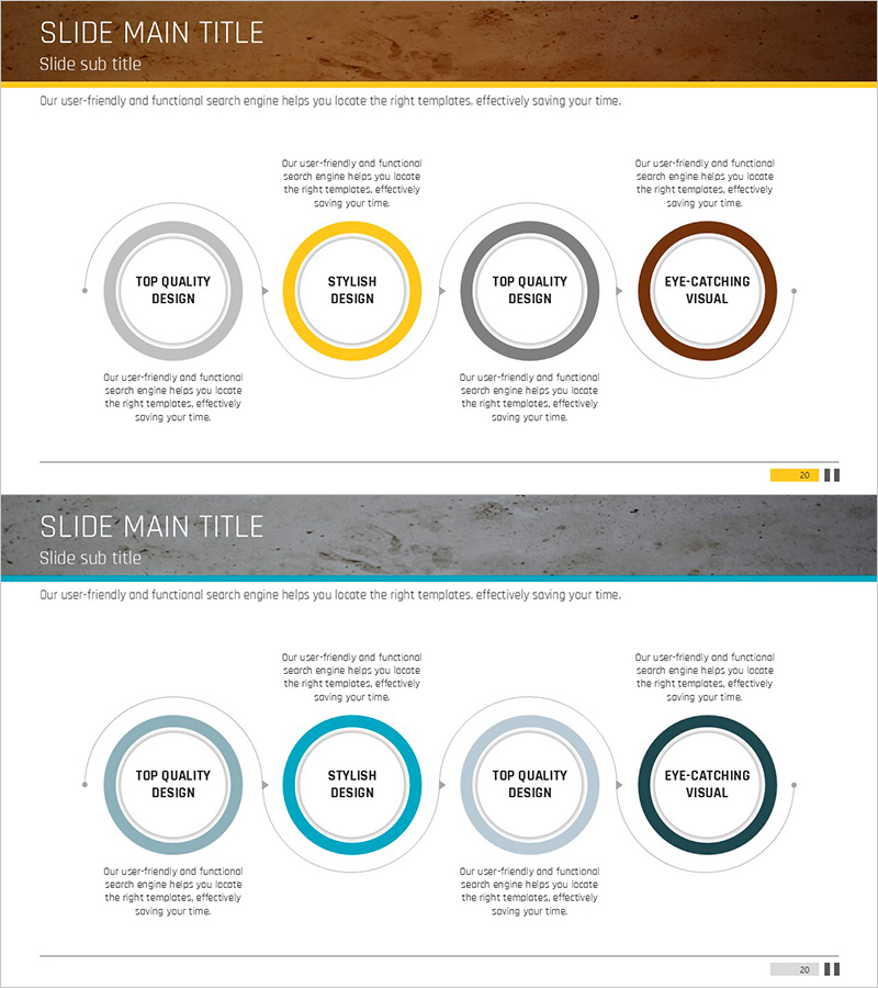 추진 체계 및 방안을 시각화한 다이어그램 슬라이드 – 명확한 전략과 실행 방안