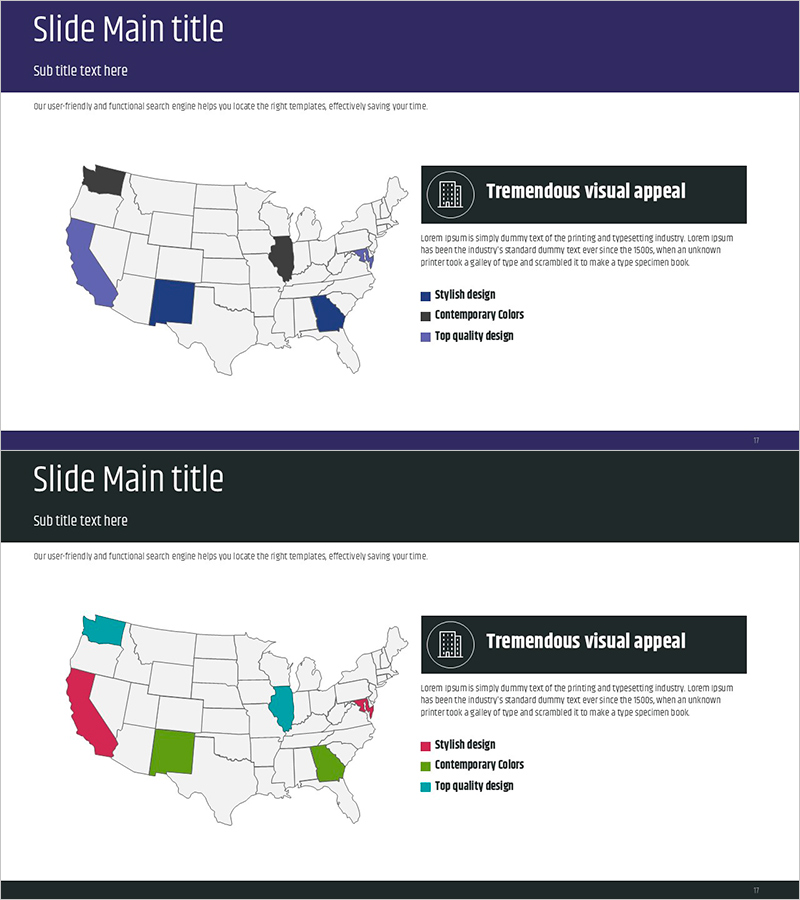 특정지역 맵 표시 – 마케팅 전략 수립
