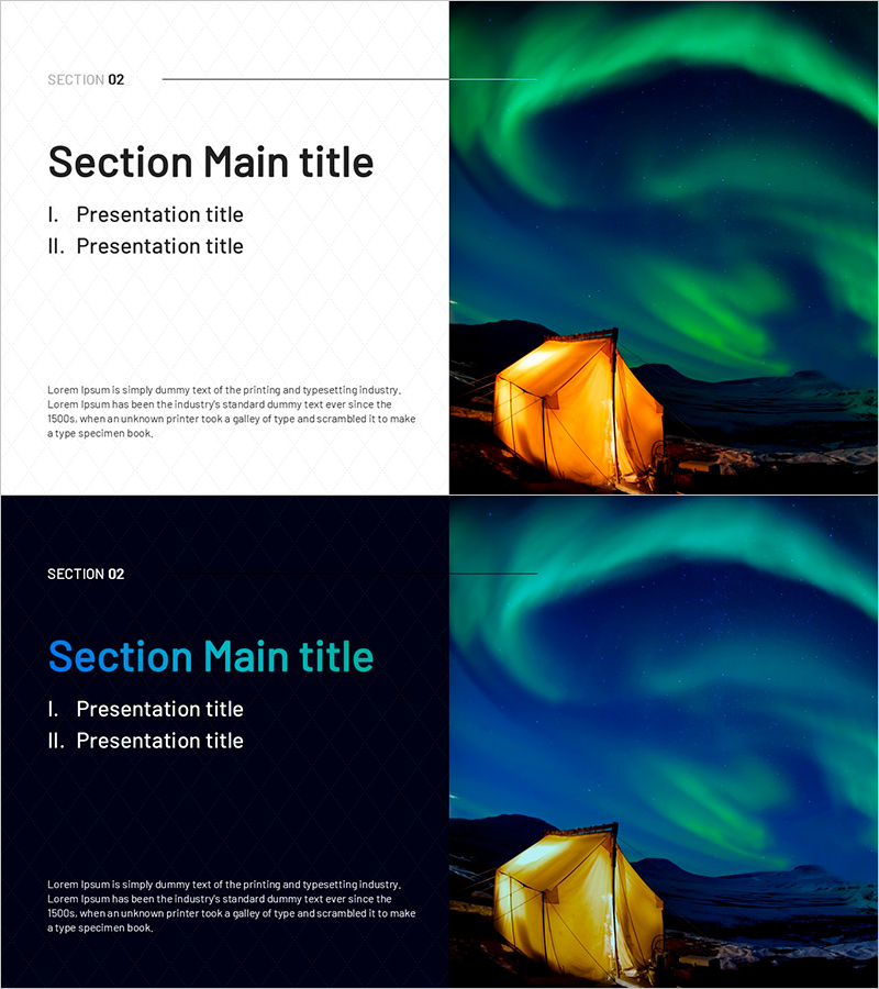 자연과 조화를 이룬 템플릿 – 감각적인 간지 만들기