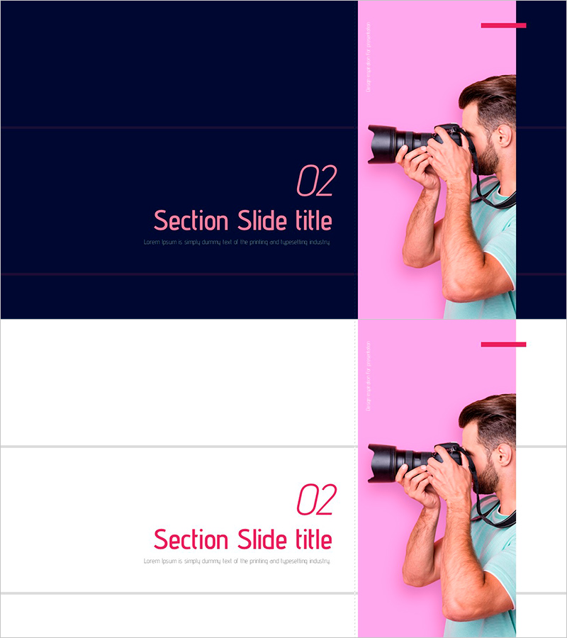 비비드 카메라 앱 와이드 간지 – 섹션 슬라이드 커버
