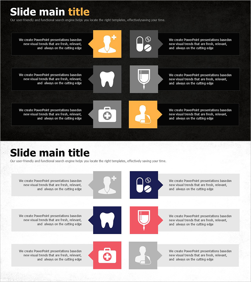 치아 관리 다이어그램 – 효과적인 정보 전달