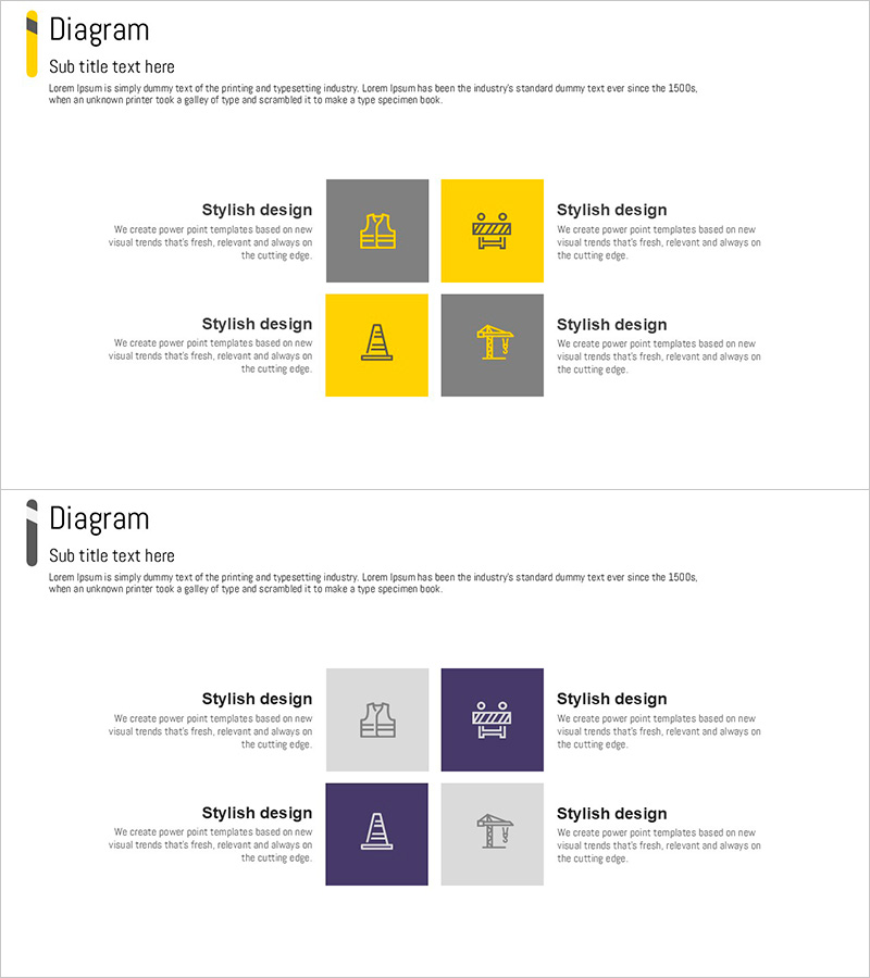 건축 안전 스퀘어 다이어그램 – 기능과 특성 시각화