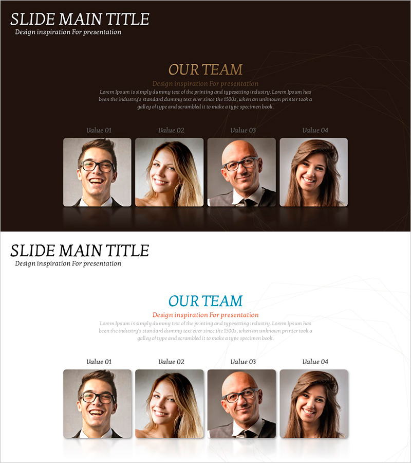 인사 담당자 소개 슬라이드 – 전문성 강조