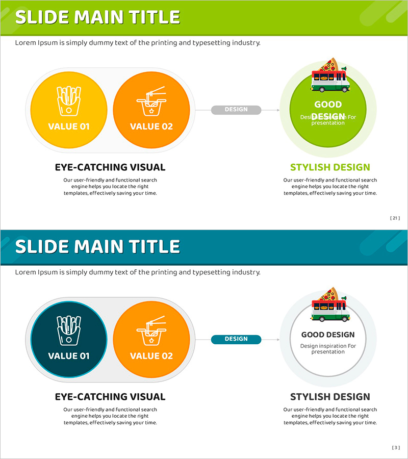 패스트푸드 전략 발표 슬라이드 – 마케팅 계획의 핵심