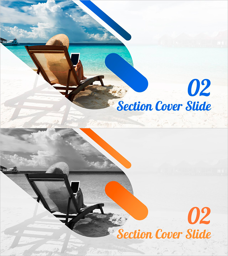 블루 사선 여행 계획 템플릿 간지02