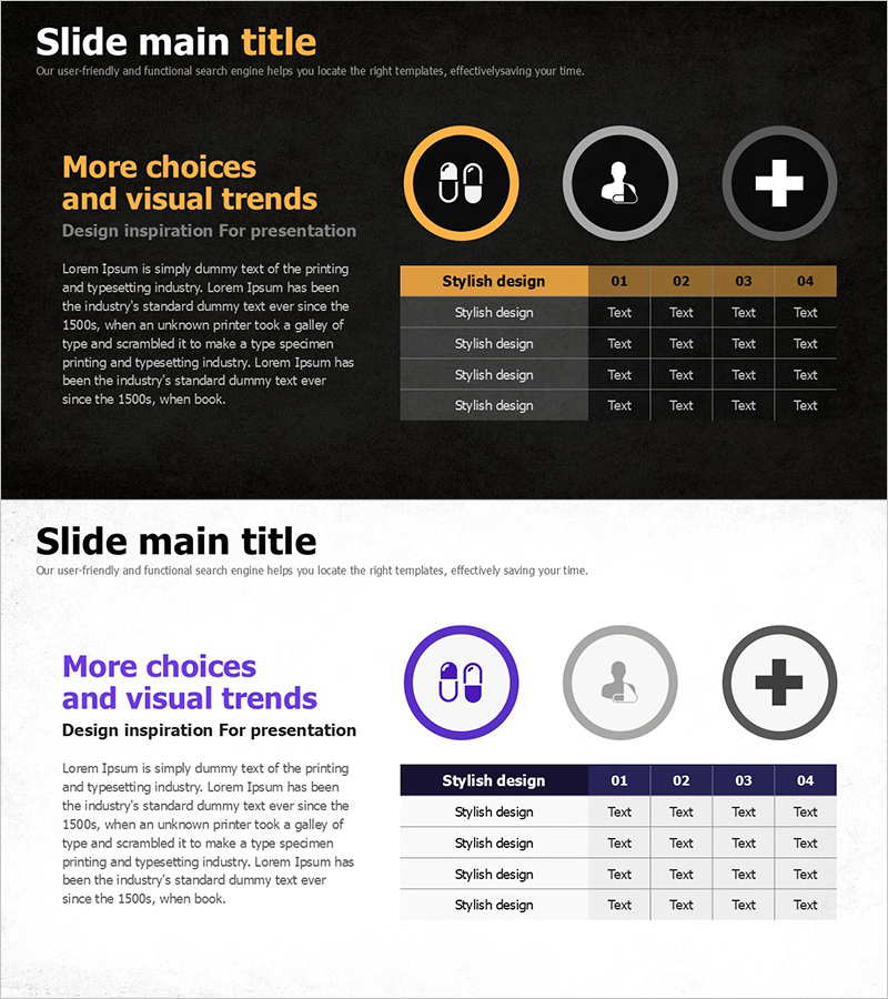 재무계획을 위한 치료 비용 계획 슬라이드 - 효율적 관리