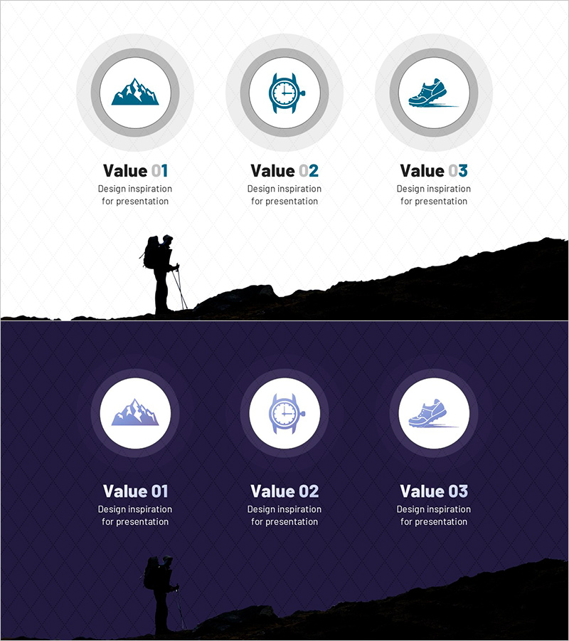 등산 목표 달성을 위한 단계별 수행계획 슬라이드