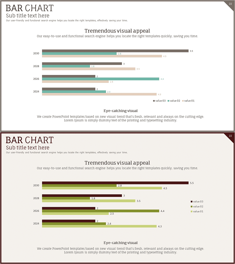 시장분석 가로막대 그래프 – 데이터 시각화의 정수