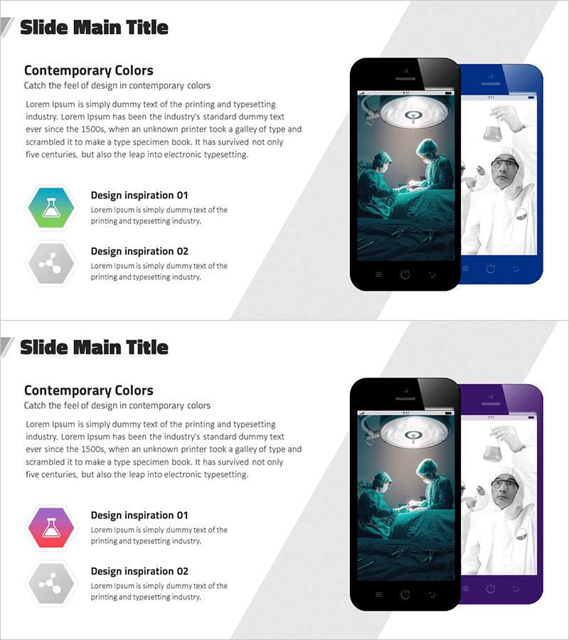 실험 종류 설명 슬라이드 - 클러스터 및 폐쇄형 다이어그램 사용