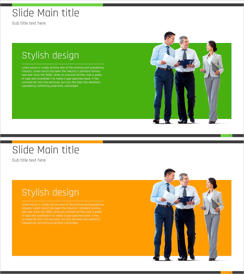 비즈니스 커뮤니케이션을 위한 마케팅 전략 슬라이드