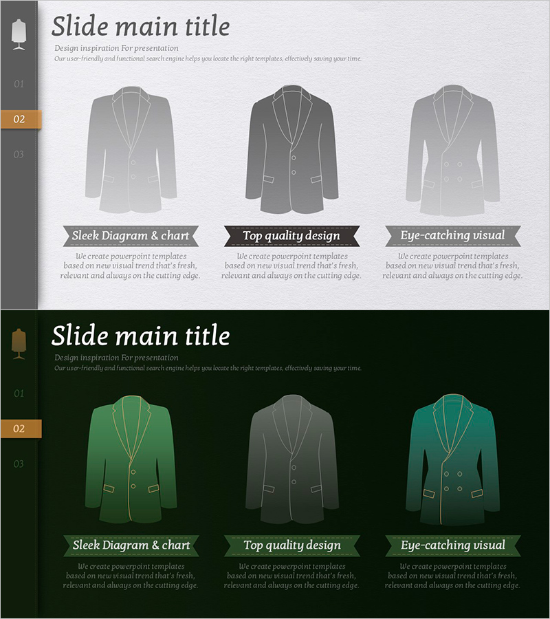 Introducing Formal Jacket Products – Sleek Cluster Diagram