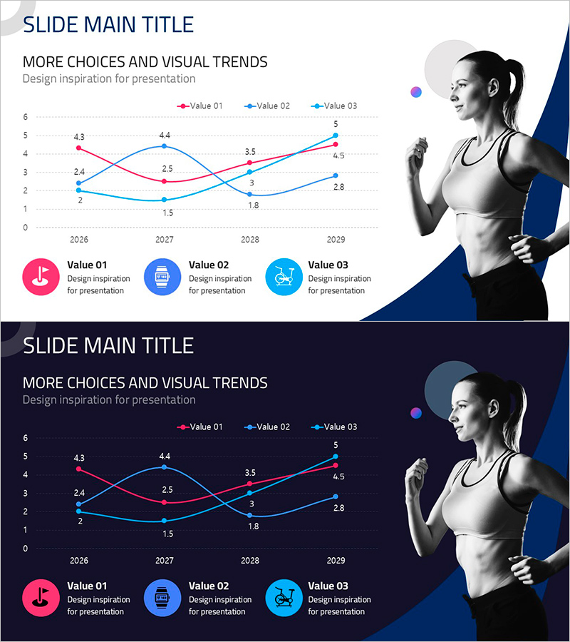 연간 운동량 기록 – 성과의 시각화