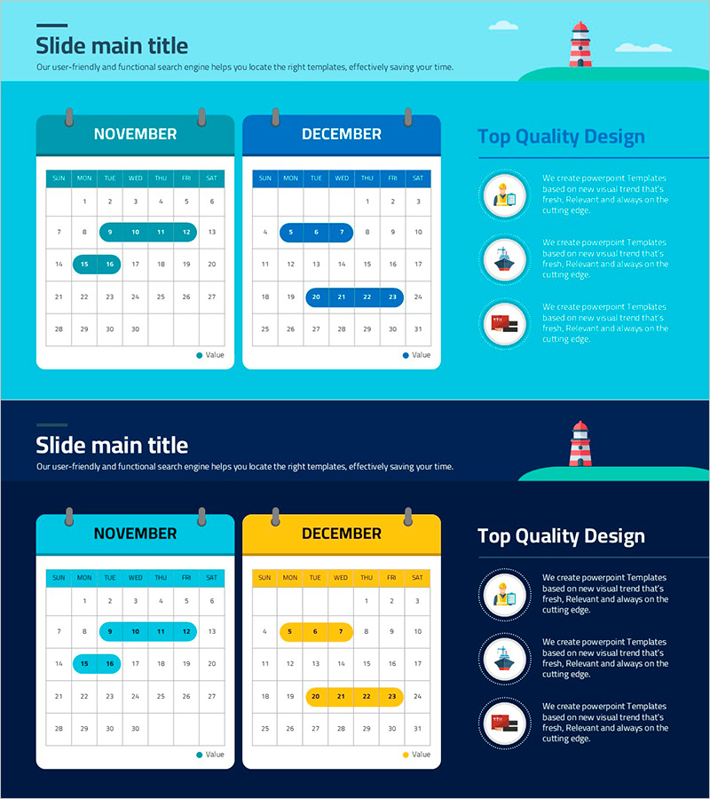 일러스트 라운딩 스케줄표 – 효과적일정관리