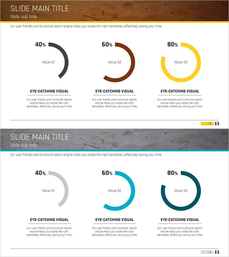 달성률 도넛형 차트 – 사업 성과를 보는 시각적 도구
