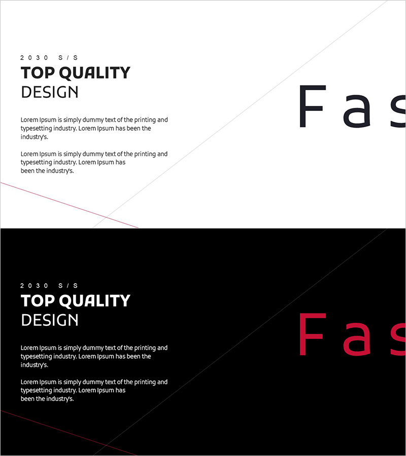 감각적인 텍스트 페이지 – 매력적인 아웃트로