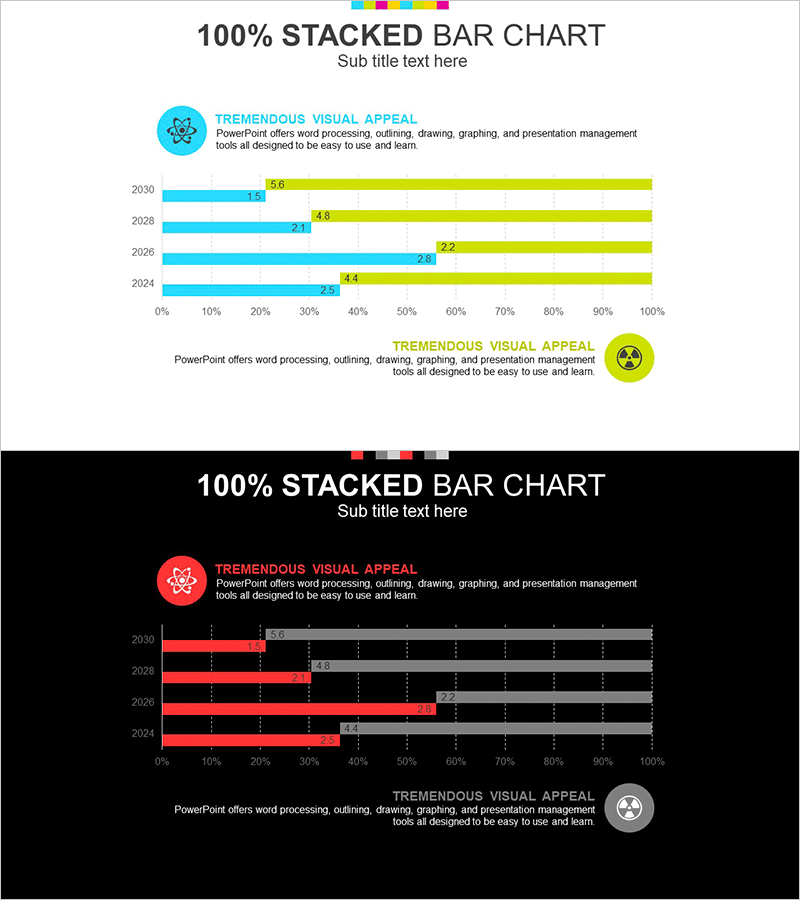 화학실험 분석 가로막대 그래프