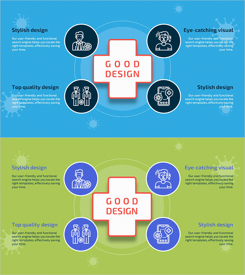 코로나19 지원 사업 분야 다이어그램 – 사업영역 시각화