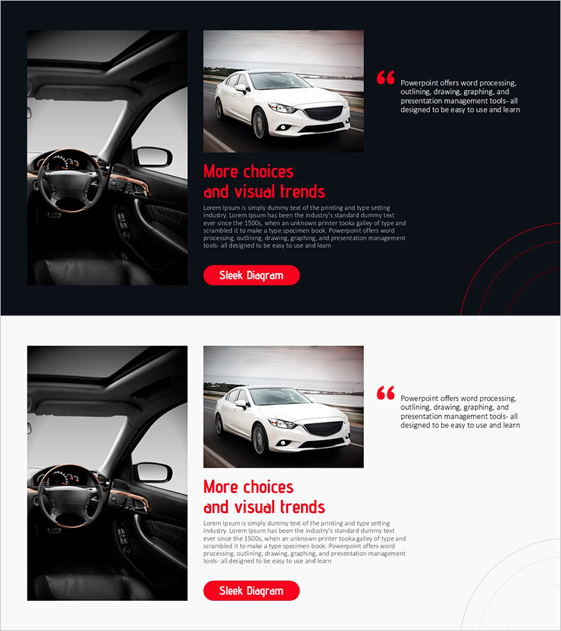 신차 구입 후기를 위한 슬라이드