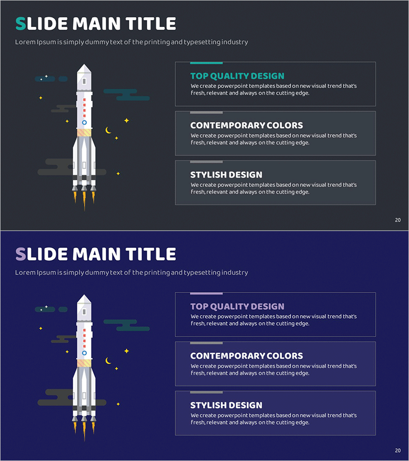 로켓발사 계획 다이어그램 – 사업의 비전을 담다