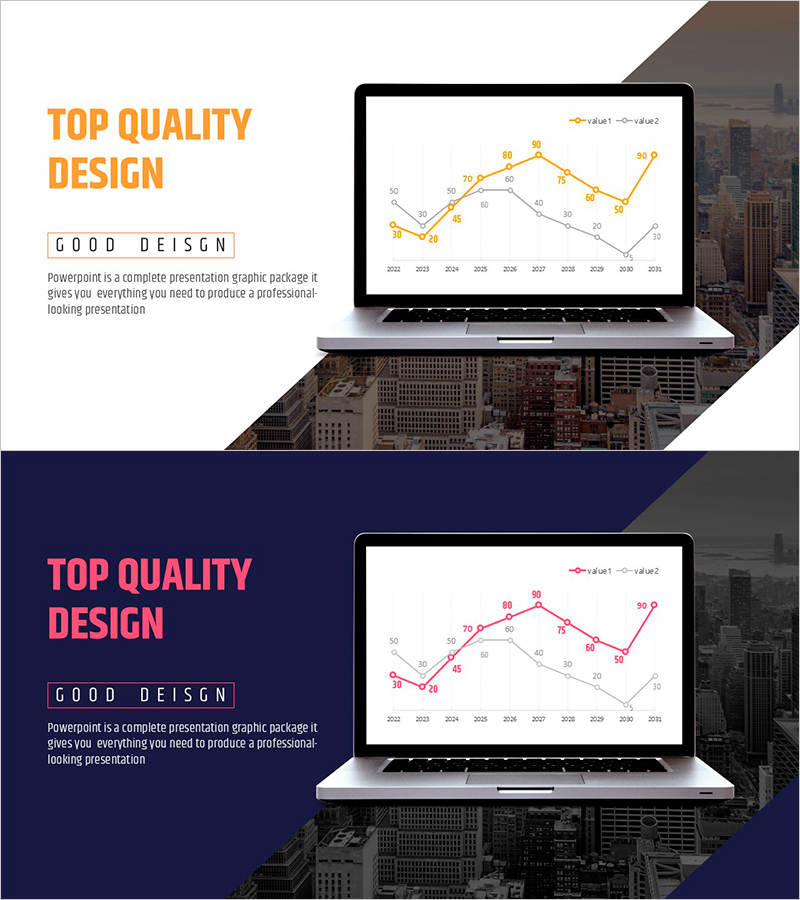 매출액과 순이익 그래프 – 비즈니스 성과 시각화