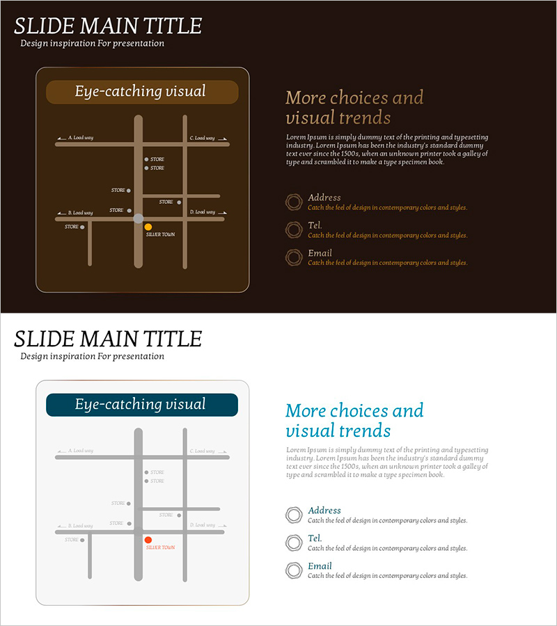 브라운 블루 위치 일러스트 – 기업 소개 및 클러스터