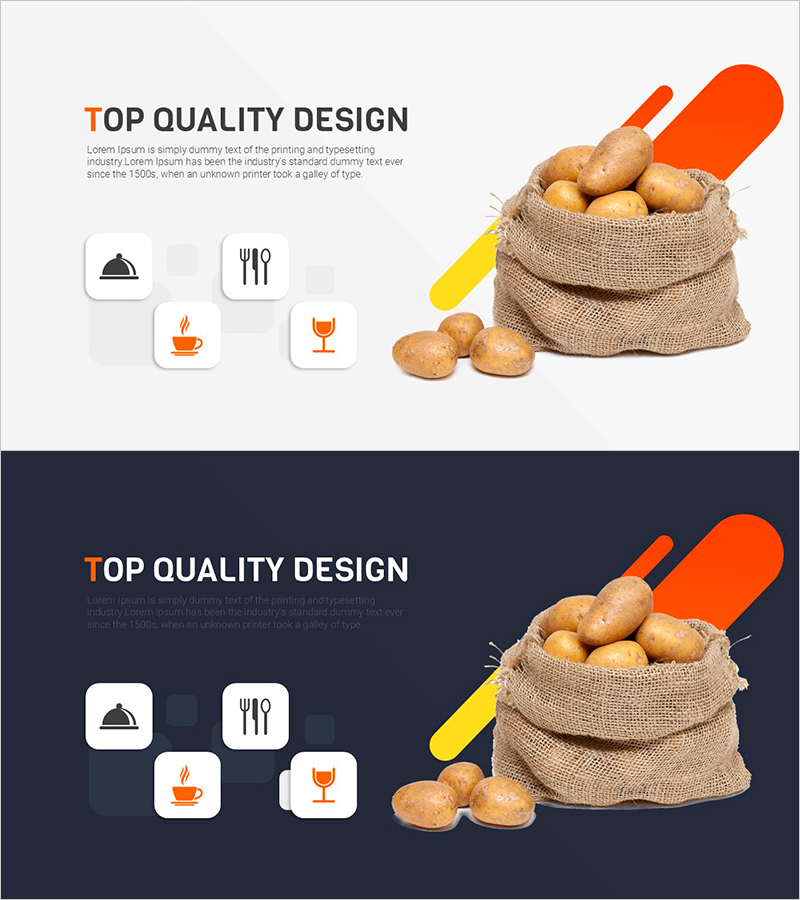 건강한 식재료 슬라이드 – 품질과 감성을 담다