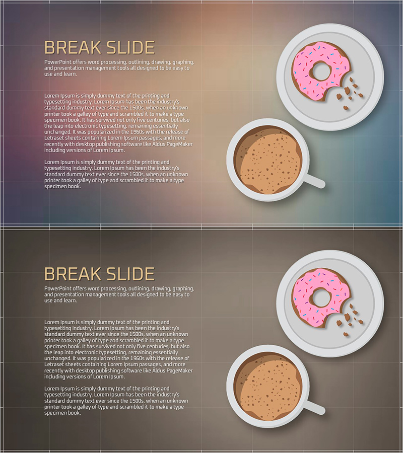 디저트와 휴식 – 극복과 행복을 담은 인트로 및 아웃트로