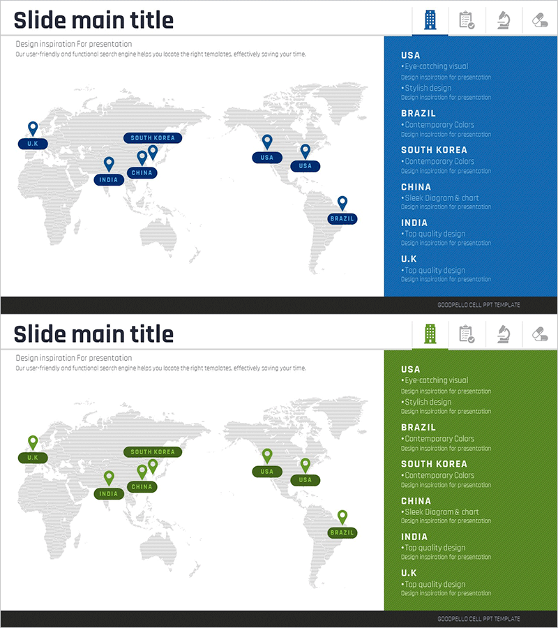 해외 글로벌 지사 소개 – 글로벌 네트워크 시각화