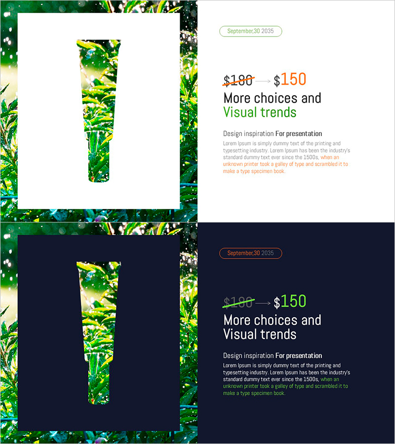 친환경 화장품 프로모션 – 가격 전환과 비주얼 트렌드