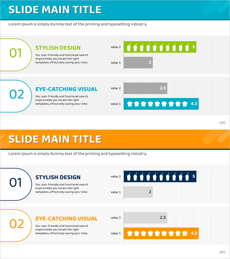 인기 간식 그래프로 매출 성과를 시각화 – 단순함과 직관성