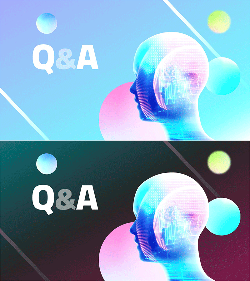 인공지능 분석 템플릿 Q&A