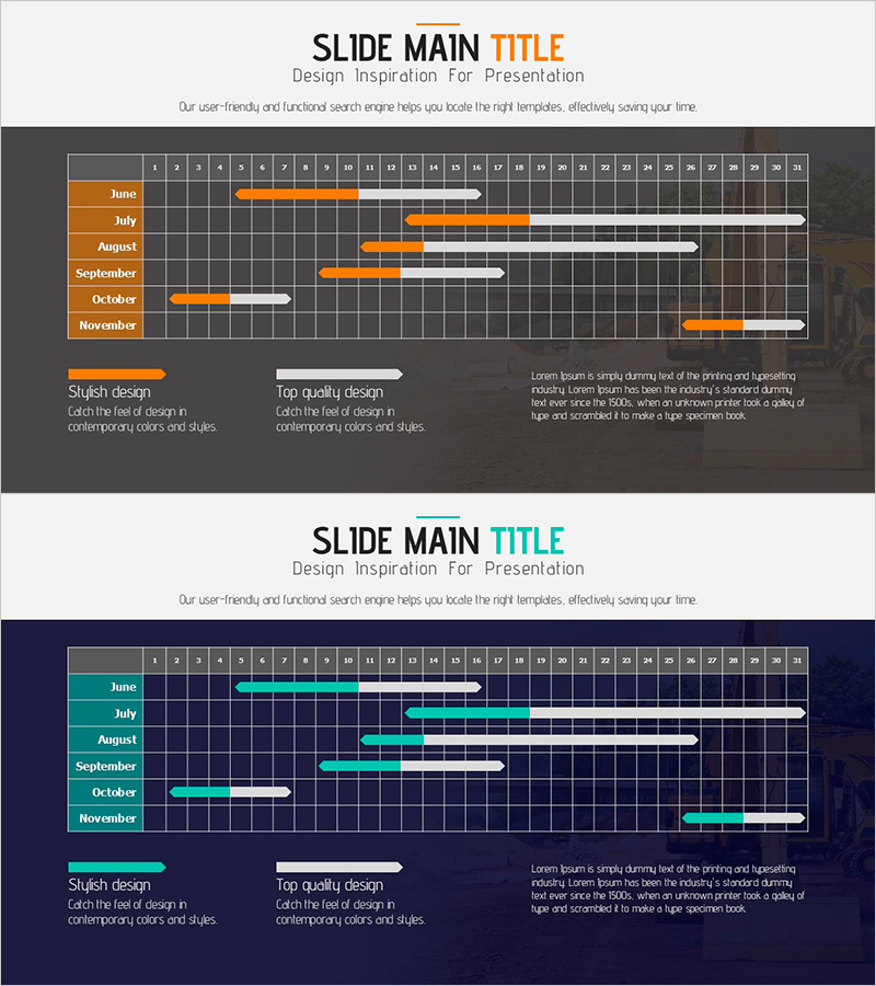 파트별 공사 일정표 – 사업 관리 필수 템플릿
