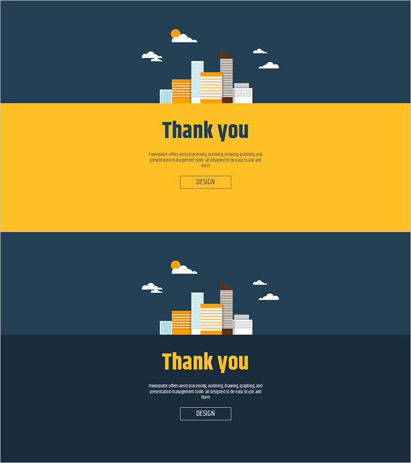 건설 일러스트 템플릿 엔딩표지